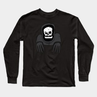 Retro Grim Reaper Long Sleeve T-Shirt